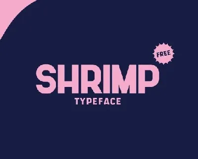 Shrimp Typeface font