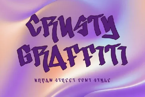 Crusty Graffiti font