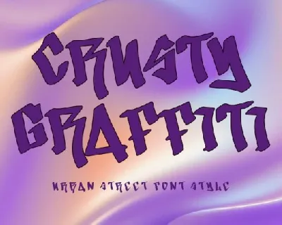 Crusty Graffiti font