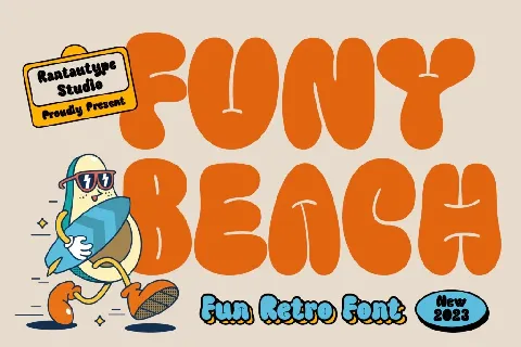 Funy Beach font