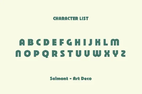 Salmont font