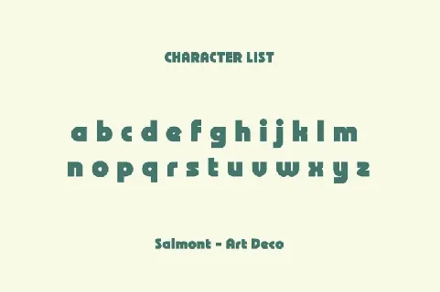 Salmont font