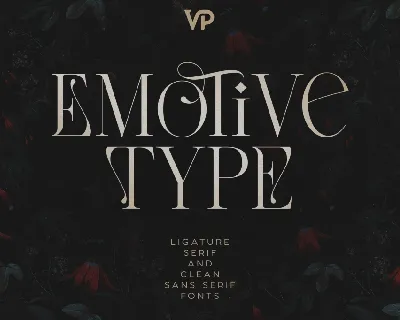 Emotive Type font