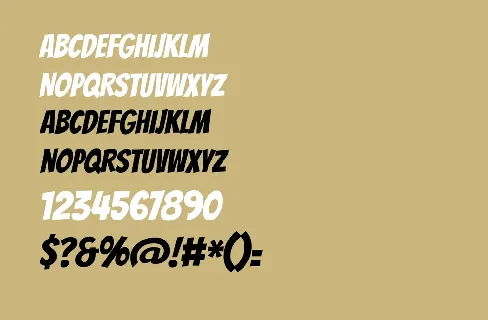 Bangers font