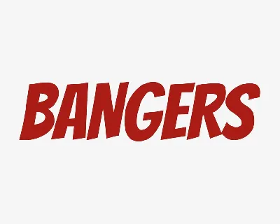 Bangers font