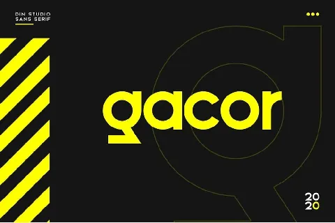 Gacor font