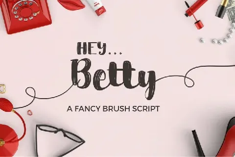 Hey Betty font