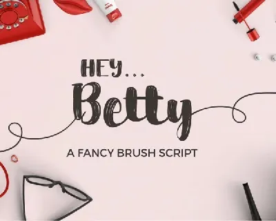 Hey Betty font