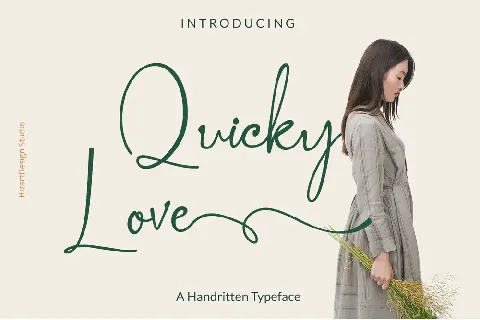 QUICKY LOVE font