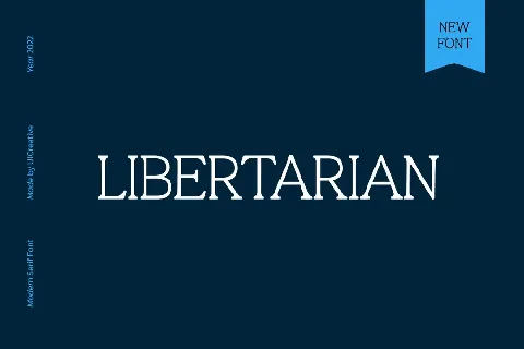 Libertarian font