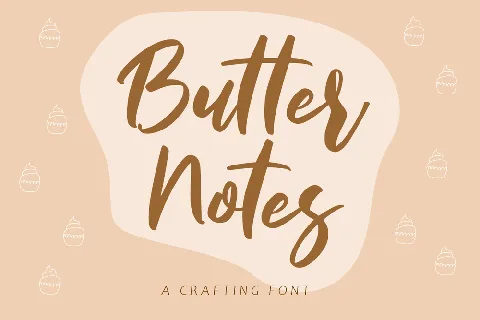 Butter Notes font