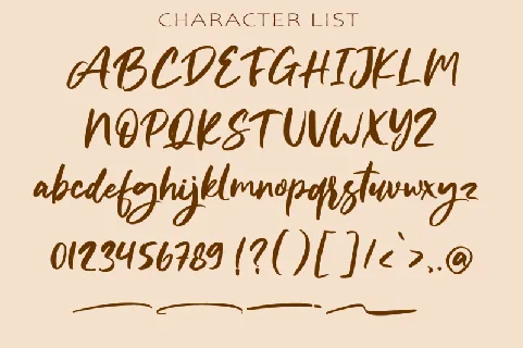 Butter Notes font