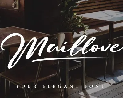 Maillove font