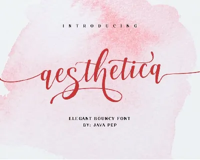 Aesthetica font