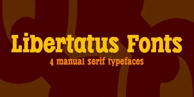 Libertatus Reg font