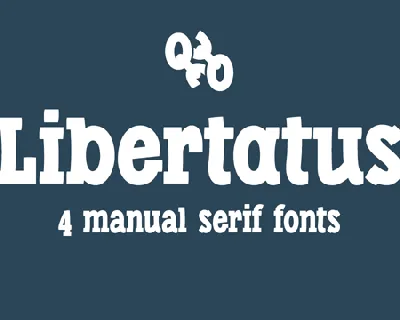 Libertatus Reg font