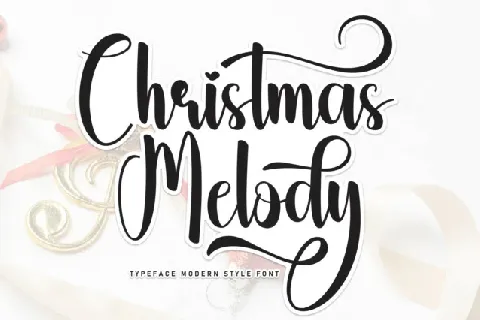 Christmas Melody Script font
