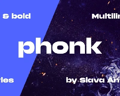 Phonk font