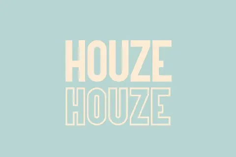 Houze Demo font