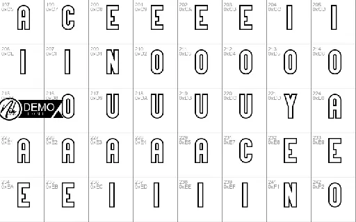 Houze Demo font