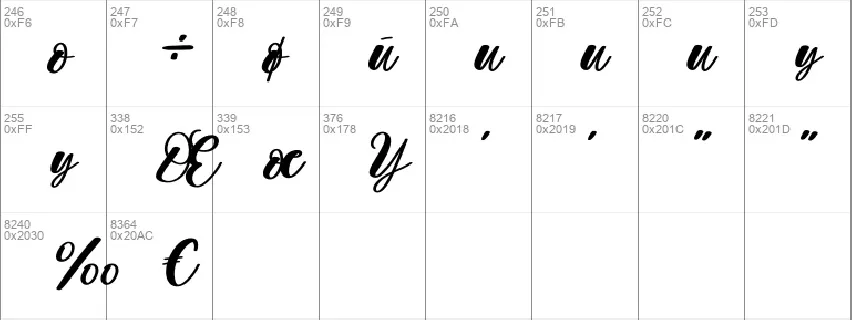 Moom font