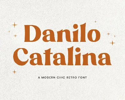 DaniloCatalina font