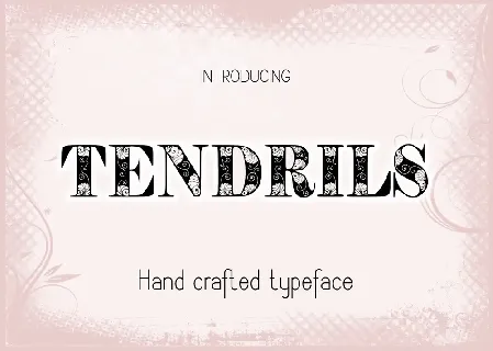 Tendrils font