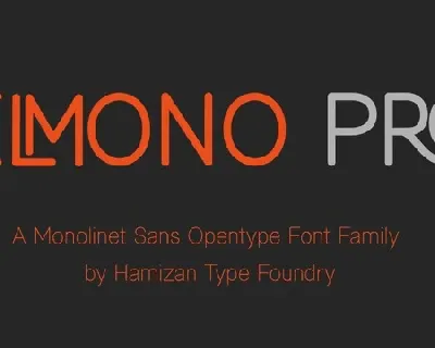 Elmono Pro font