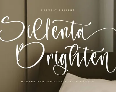 Sillenta Brighten font