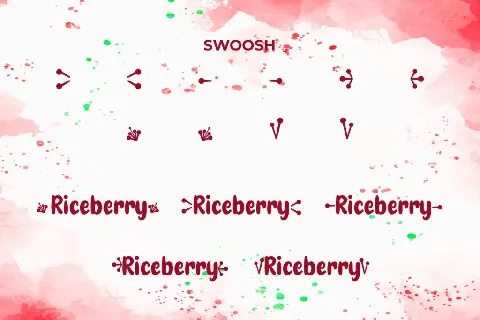 RiceberryDemo font