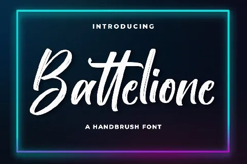 Battelione font