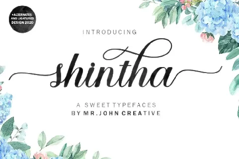 Shintha font