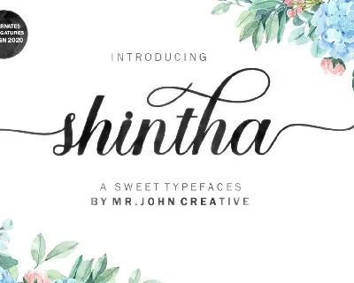 Shintha font