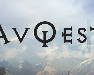 AvQest font