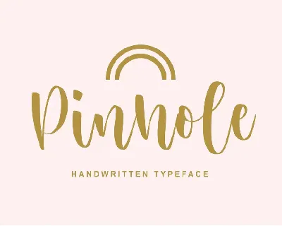 Pinhole font