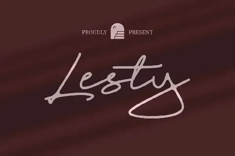 Lesty font