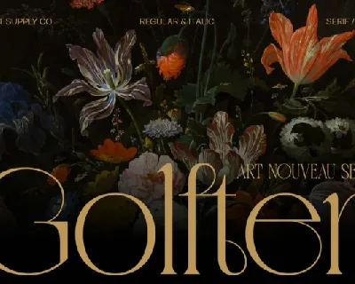 Golften font