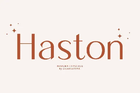 Haston font