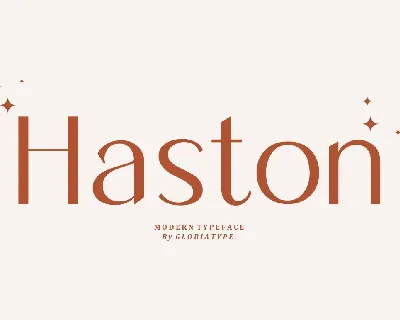 Haston font