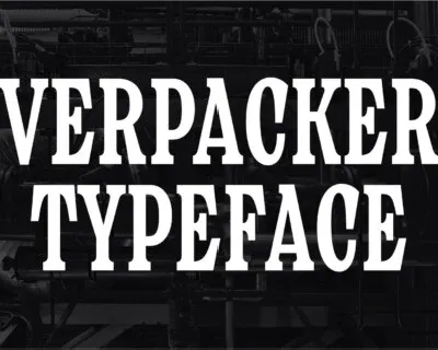 Verpacker font