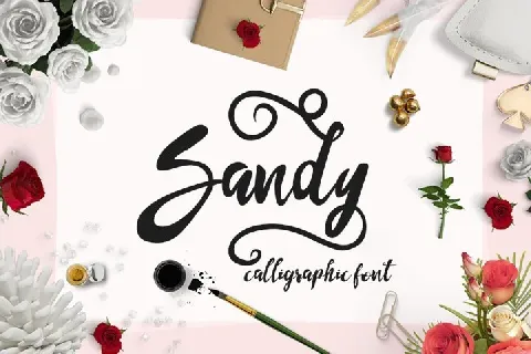 Sandy font