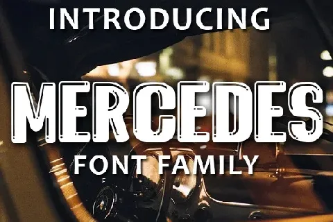 Mercedes font