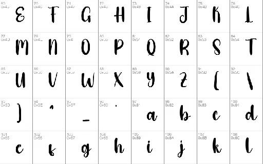 Body font