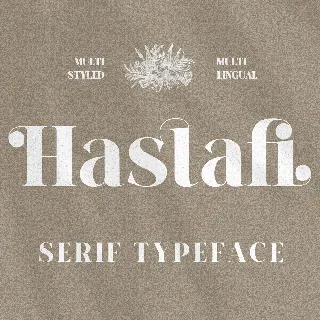 Hastafi PERSONAL USE ONLY font