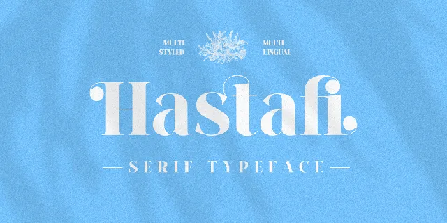 Hastafi PERSONAL USE ONLY font