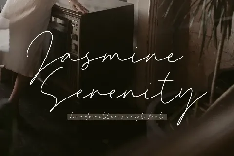 Jasmine Serenity font