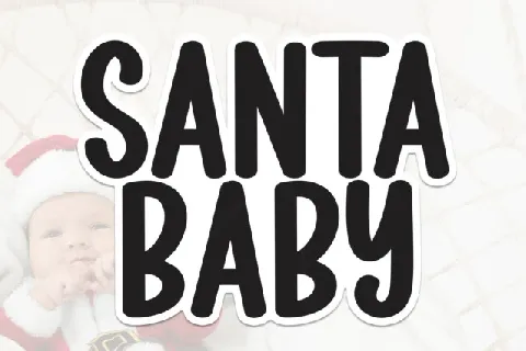 Santa Baby Display font