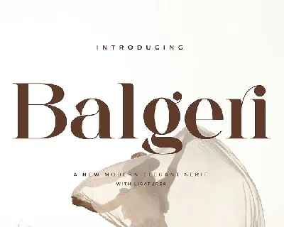 Balgeri font