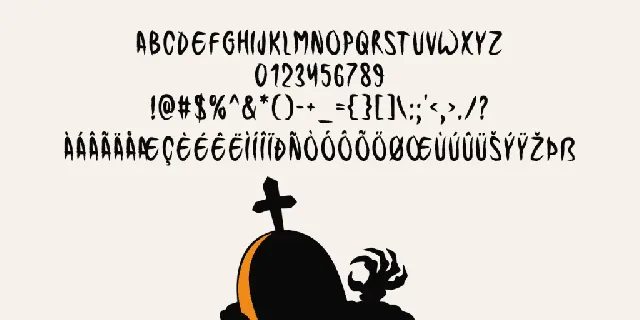 Hallowtide font