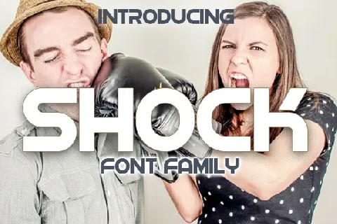 Shock font